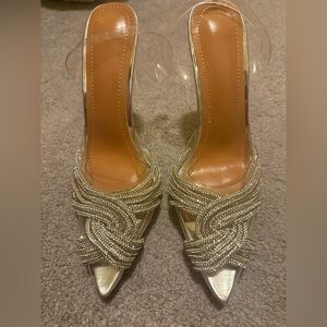 💎Lumi Crystal Embellished Sandals In Silver